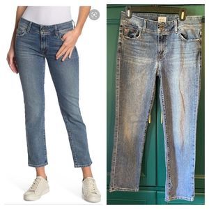 Hudson Jeans Ginny Crop Straight Leg Jeans In Padua sz 29